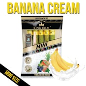 KING PALM MINI 5'S BANANA CREAM (ROLLING PAPERS)