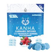 KANHA TRANQUILITY  1:1:1 (5MG CBN, 5MG CBD, 5MG THC) (GUMMY)