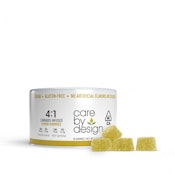 CARE BY DESIGN CBD REFRESH 4:1 LEMON GUMMIES (GUMMY)