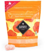 GARDEN SOCIETY SATIVA BRIGHTER DAY GUMMY PEACH PROSECCO 100MG (GUMMY)