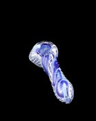 HANDBLOWN COLOR CHANGING LARGE GLASS PIPE (PIPE)
