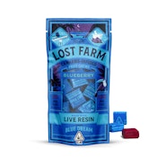 LOST FARM CHEWS BLUEBERRY 100MG BLUE DREAM (CHEW)