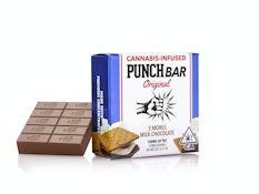 PUNCHBAR S'MORES MILK CHOCOLATE 100MG (CHOCOLATE)