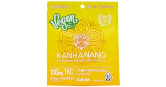 KANHA NANO SATIVA VEGAN LUSCIOUS LEMON (GUMMY)