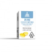 ABX REFRESH SOFT GELS 25MG THC (10 CAPSULES)