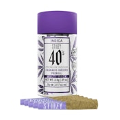 STIIIZY - INFUSED 40'S SKYWALKER OG PREROLL 5PK - 2.5G (INFUSED)