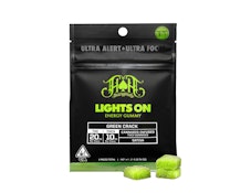 HEAVY HITTERS 100MG THC/ 50MG THCV GUMMY PACK GREEN CRACK (GUMMY)