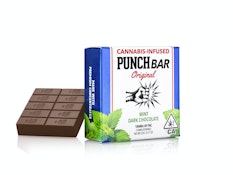 PUNCHBAR MINT DARK CHOCOLATE  100MG (CHOCOLATE)