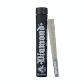 HEAVY HITTERS BLACK TRIANGLE OG 1G INFUSED DIAMOND PRE ROLL INDICA