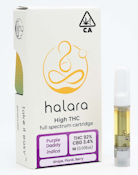 HALARA PURPLE DADDY HIGH THC 1G CART (510 THREAD)