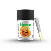 LIME MANDARIN COOKIES ULTRA INFUSED PREROLL 0.6G 5PK