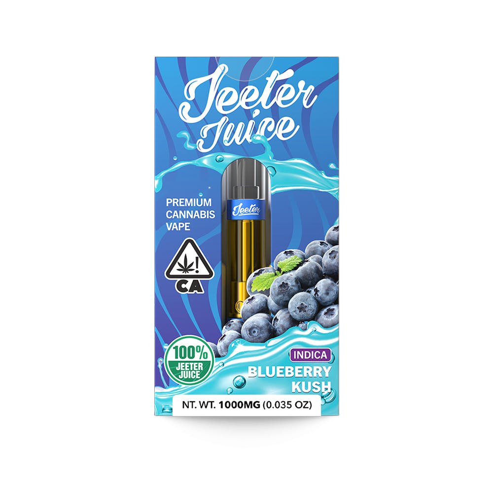 JEETER BLUEBERRY KUSH JUICE 1G VAPE CARTRIDGE (Indica) (5...