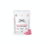 HEAVY HITTERS SOUR WATERMELON FAST ACTING GUMMY 100MG HYBRID