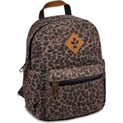 REVELRY SUPPLY SMELL PROOF MINI BACKPACK THE SHORTY LEOPARD