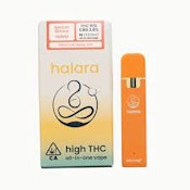 HALARA APRICOT OCTANE 1G DISPOSABLE