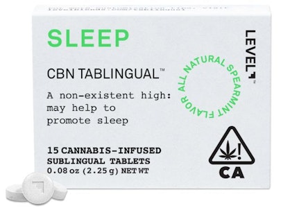 LEVEL TABLINGUAL SLEEP CBN
