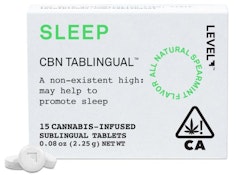 LEVEL TABLINGUAL SLEEP CBN (TABLET)