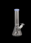 MEDIUM GLASS BONG WITH COLOR MOUTHPIECE (BONG)