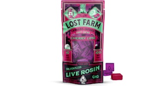 LOST FARM CHEWS CHERRY LIME 100MG GMO ROSIN